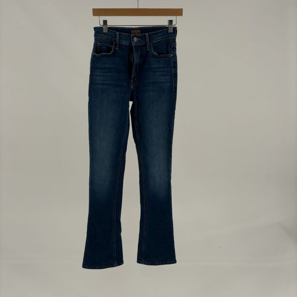 MOTHER The High Waisted Runaway Flare Jeans – Shine On Wash – Size 25